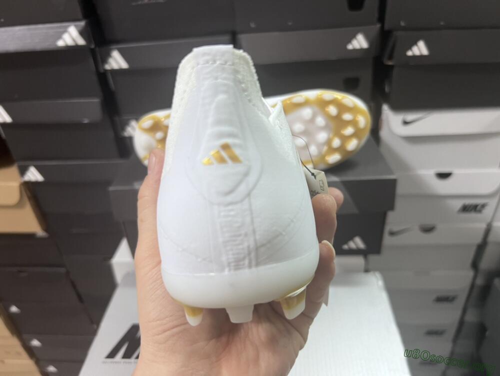 Adidas Predator Elite 24 MG Football Boots - White/Gold