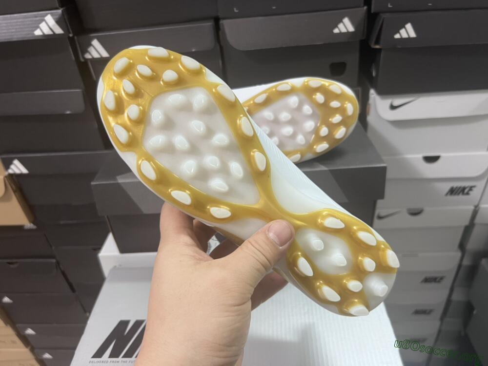 Adidas Predator Elite 24 MG Football Boots - White/Gold
