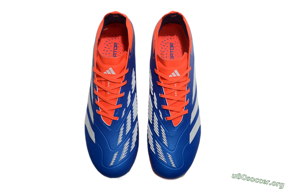 Adidas Predator Elite 24 MG Football Boots - Blue/White/Red 4