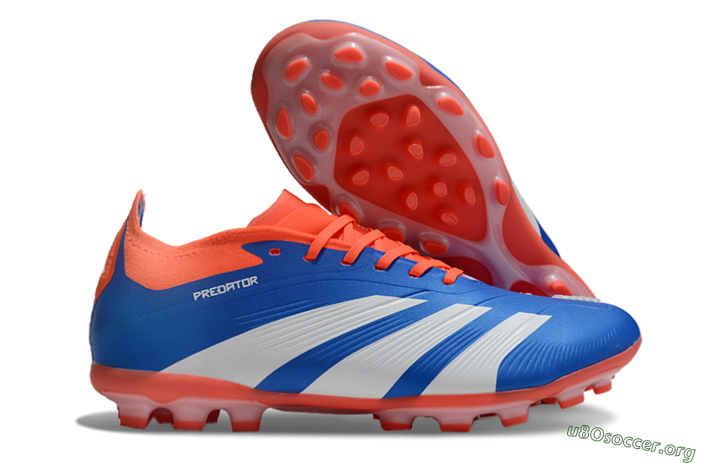 Adidas Predator Elite 24 MG Football Boots - Blue/White/Red 2