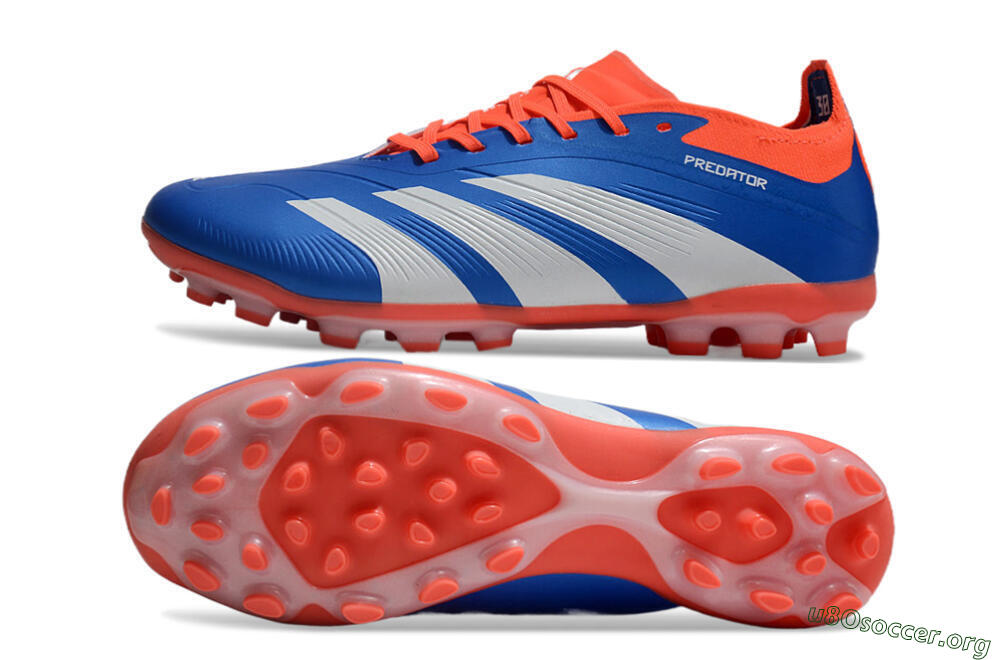 Adidas Predator Elite 24 MG Football Boots - Blue/White/Red 1