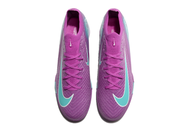 Nike Air Zoom Mercurial Vapor 16 Elite TF Football Shoes - Purple/Jade/White