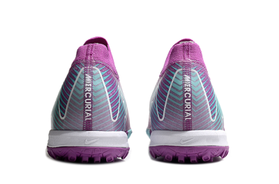Nike Air Zoom Mercurial Vapor 16 Elite TF Football Shoes - Purple/Jade/White