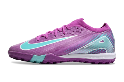 Nike Air Zoom Mercurial Vapor 16 Elite TF Football Shoes - Purple/Jade/White