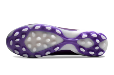 Messi x Adidas F50 Elite MG Football Boots - White/Black/Purple