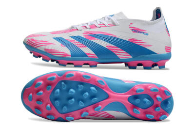 Adidas Predator Elite 24 MG Football Boots - White/Blue/Pink