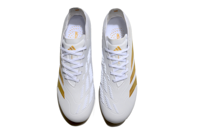 Adidas Predator Elite 24 MG Football Boots - White/Gold