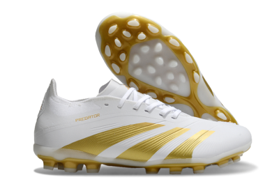 Adidas Predator Elite 24 MG Football Boots - White/Gold