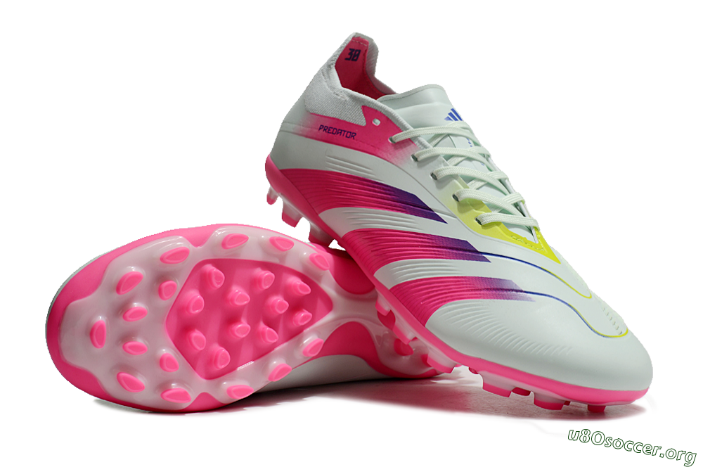 Adidas Predator Elite 24 MG Football Boots - Jade/Purple/Pink 0