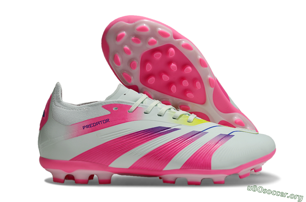 Adidas Predator Elite 24 MG Football Boots - Jade/Purple/Pink 2