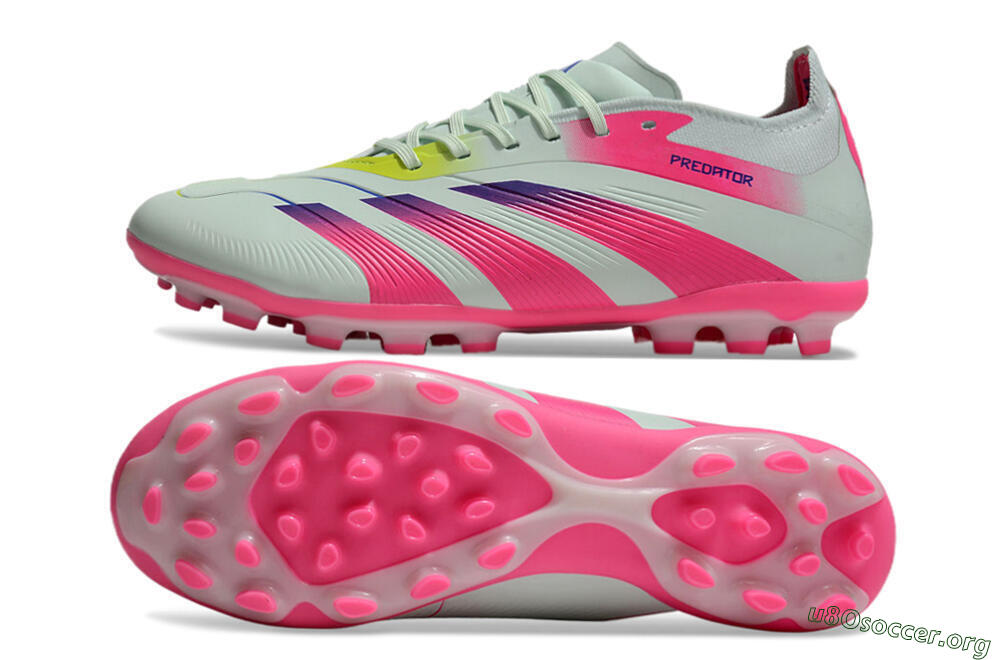 Adidas Predator Elite 24 MG Football Boots - Jade/Purple/Pink 1