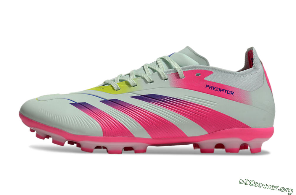 Adidas Predator Elite 24 MG Football Boots - Jade/Purple/Pink 3