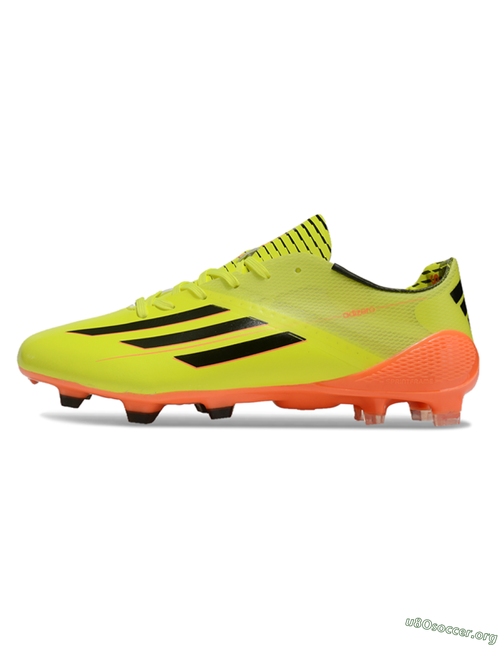 Adidas F50 Adizero Elite FG Football Boots - Yellow/Black/Red 3