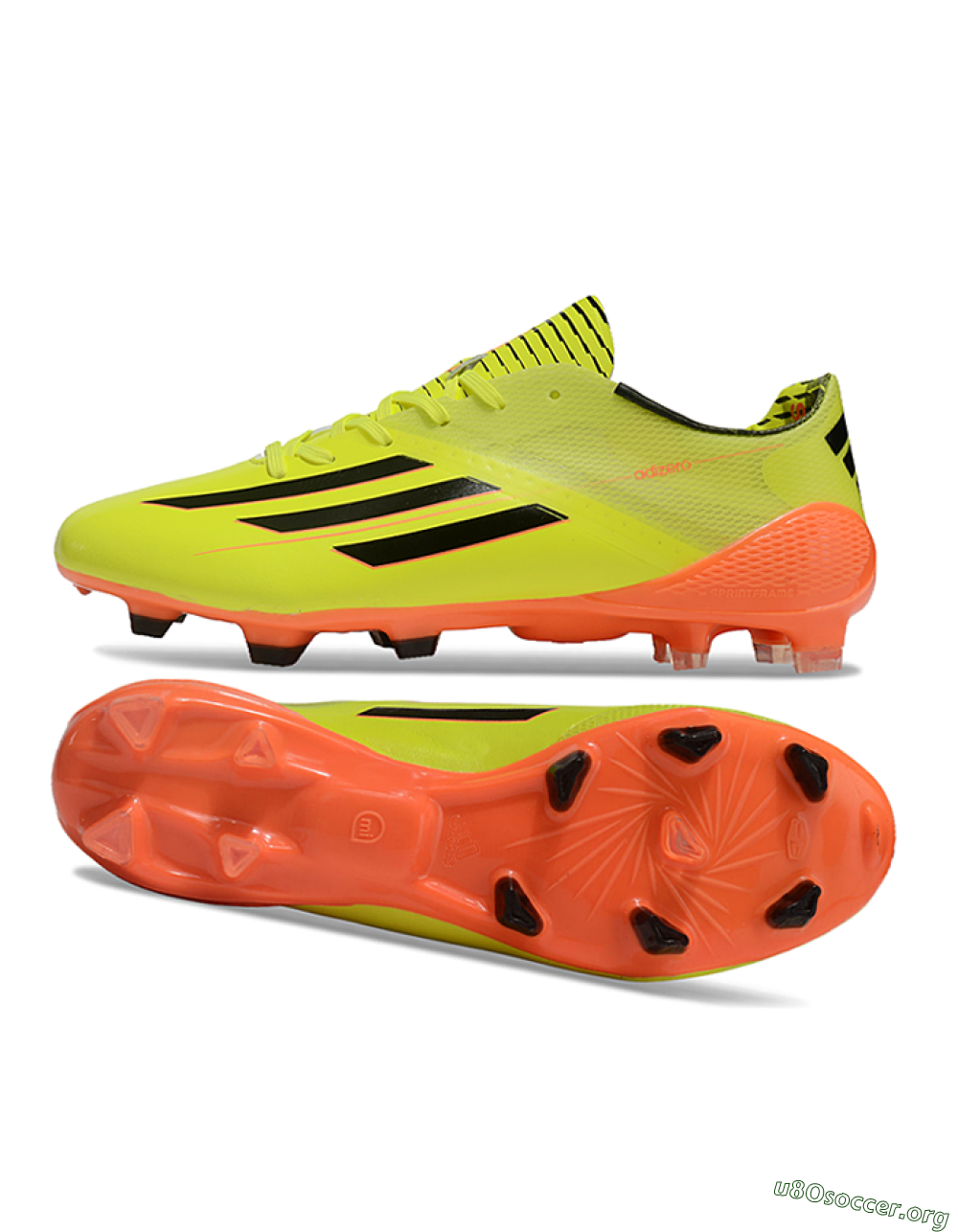 Adidas F50 Adizero Elite FG Football Boots - Yellow/Black/Red 1