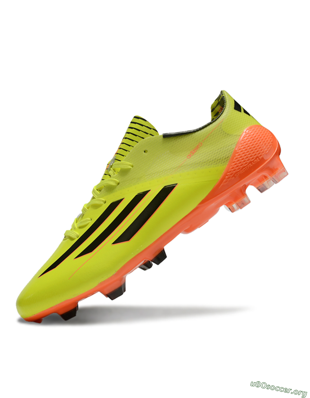 Adidas F50 Adizero Elite FG Football Boots - Yellow/Black/Red 5