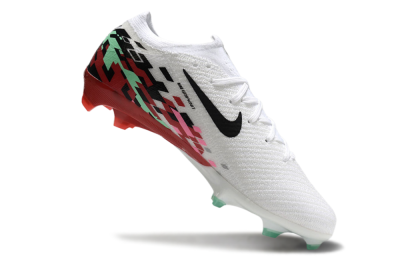 Nike Air Zoom Mercurial Vapor 16 Elite FG Football Boots - White/Black/Pink/Green