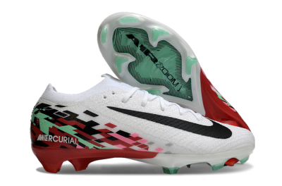 Nike Air Zoom Mercurial Vapor 16 Elite FG Football Boots - White/Black/Pink/Green