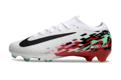 Nike Air Zoom Mercurial Vapor 16 Elite FG Football Boots - White/Black/Pink/Green