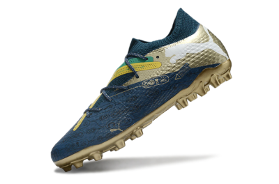 Puma Future Ultimate MG Football Boots - Blue/White/Gold