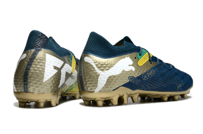 Puma Future Ultimate MG Football Boots - Blue/White/Gold