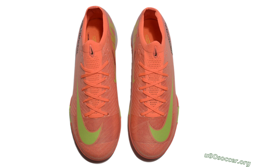 Nike Air Zoom Mercurial Vapor 15 Elite TF Football Shoes - Red/Yellow/White 4