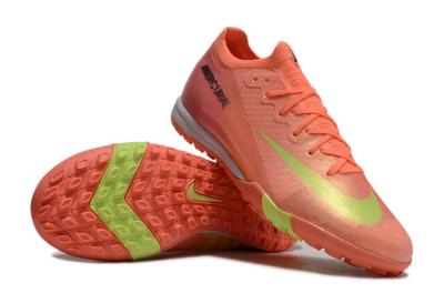 Nike Air Zoom Mercurial Vapor 15 Elite TF Football Shoes - Red/Yellow/White