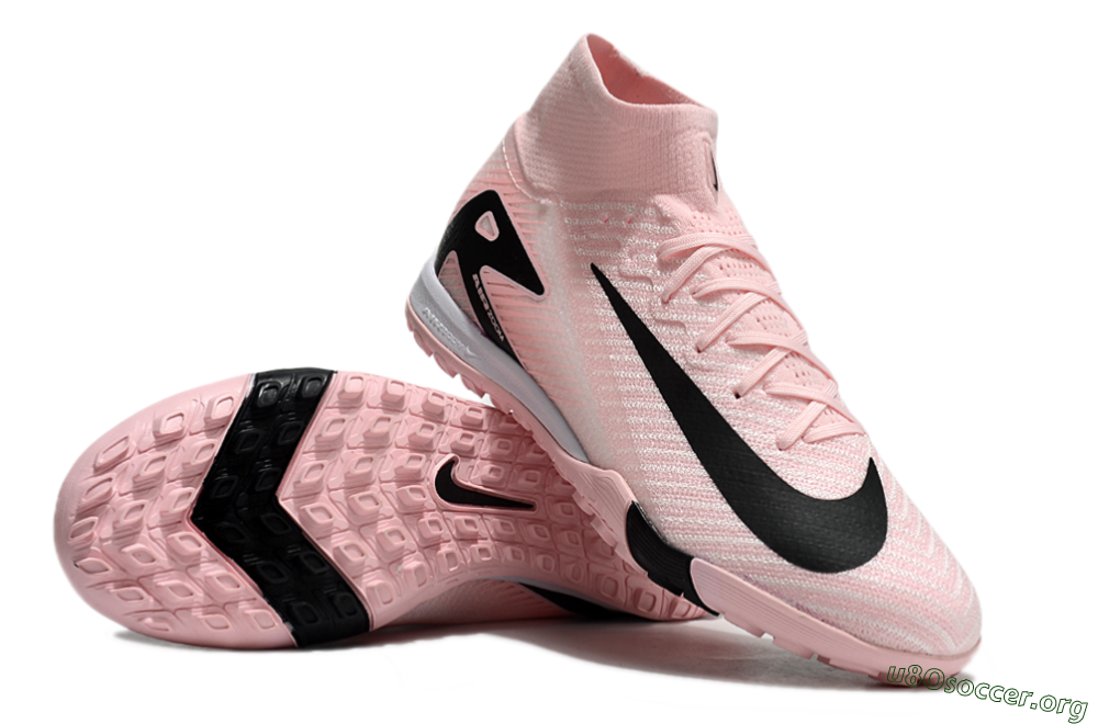 Nike Air Zoom Mercurial Superfly 10 Elite TF Football Shoes - Pink/White/Black 0