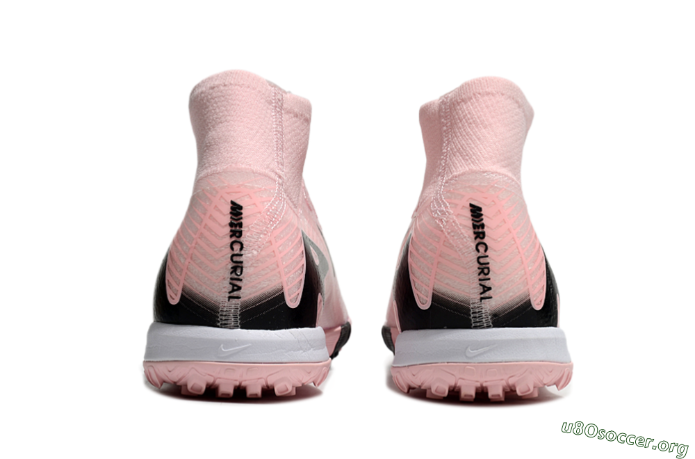Nike Air Zoom Mercurial Superfly 10 Elite TF Football Shoes - Pink/White/Black 5