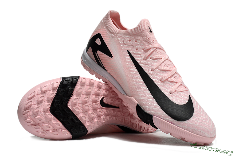Nike Air Zoom Mercurial Vapor 16 Elite TF Football Shoes - Pink/Black/White 0
