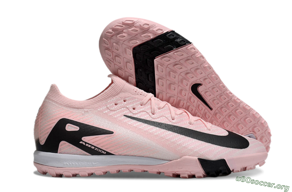 Nike Air Zoom Mercurial Vapor 16 Elite TF Football Shoes - Pink/Black/White 2