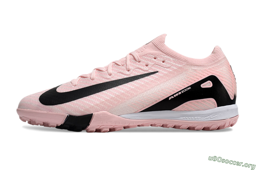 Nike Air Zoom Mercurial Vapor 16 Elite TF Football Shoes - Pink/Black/White 3