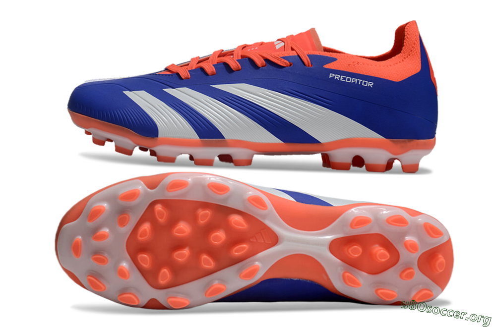 Adidas Predator Elite 24 MG Football Boots - Blue/White/Red 1
