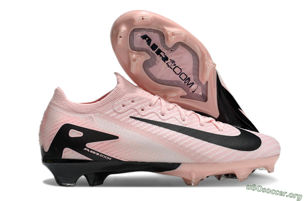 Nike Air Zoom Mercurial Vapor 16 Elite FG Football Boots - Pink/Black/White 2
