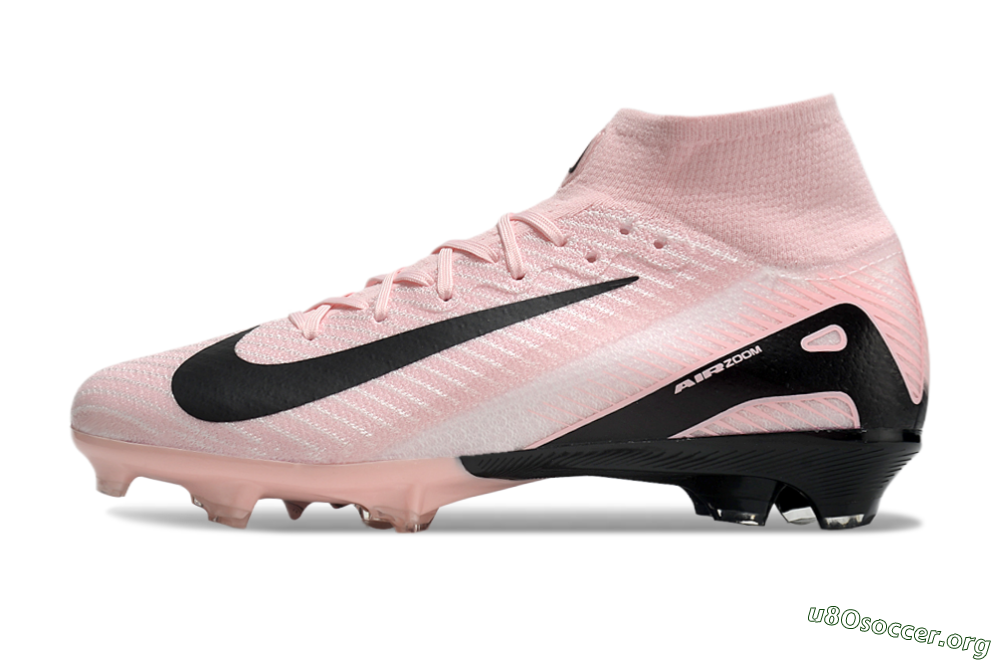 Nike Air Zoom Mercurial Superfly 10 Elite FG Football Boots - Pink/White/Black 3