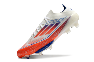 Adidas F50+ Lightstrike Pro FG Football Boots - White/Red/Blue