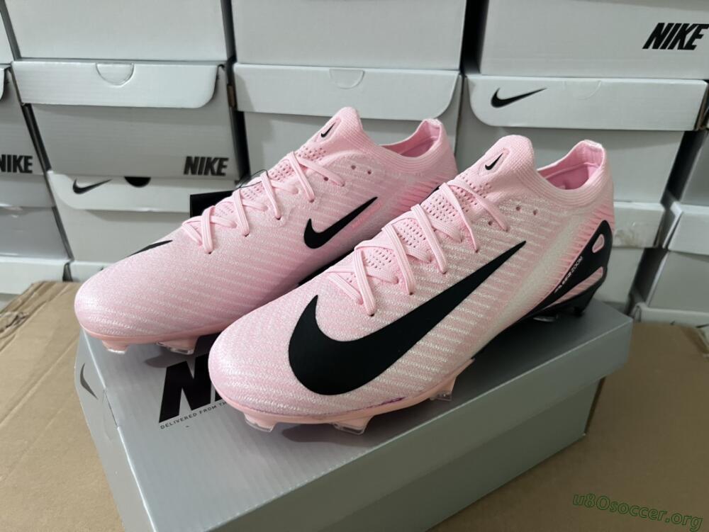 Nike Air Zoom Mercurial Vapor 16 Elite FG Football Boots - Pink/Black/White