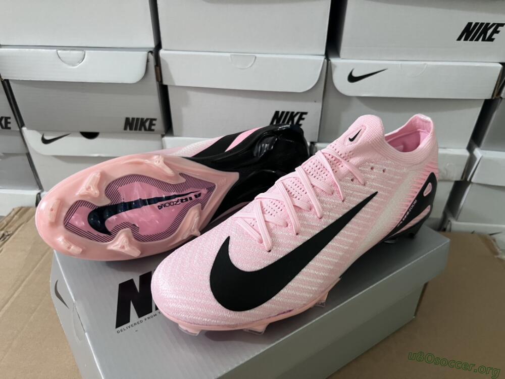 Nike Air Zoom Mercurial Vapor 16 Elite FG Football Boots - Pink/Black/White