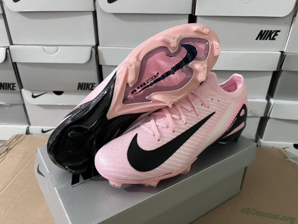 Nike Air Zoom Mercurial Vapor 16 Elite FG Football Boots - Pink/Black/White