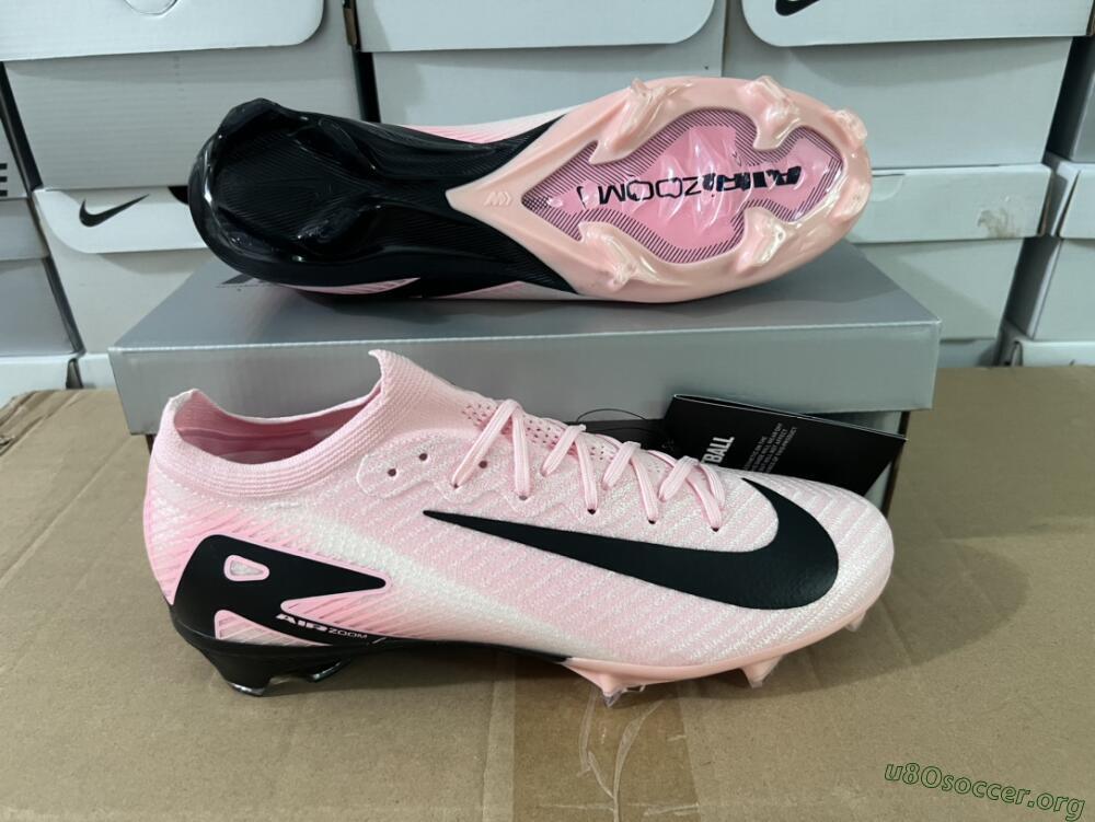 Nike Air Zoom Mercurial Vapor 16 Elite FG Football Boots - Pink/Black/White