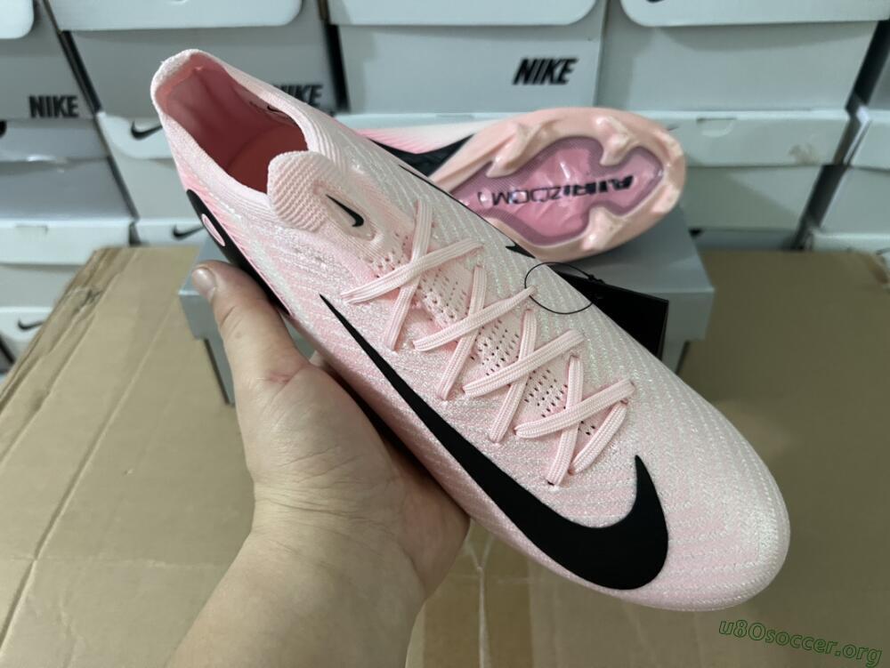 Nike Air Zoom Mercurial Vapor 16 Elite FG Football Boots - Pink/Black/White
