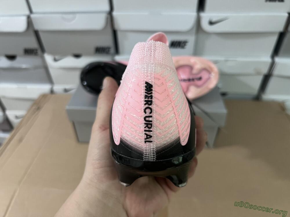 Nike Air Zoom Mercurial Vapor 16 Elite FG Football Boots - Pink/Black/White
