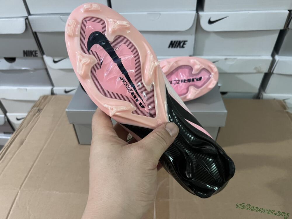Nike Air Zoom Mercurial Vapor 16 Elite FG Football Boots - Pink/Black/White