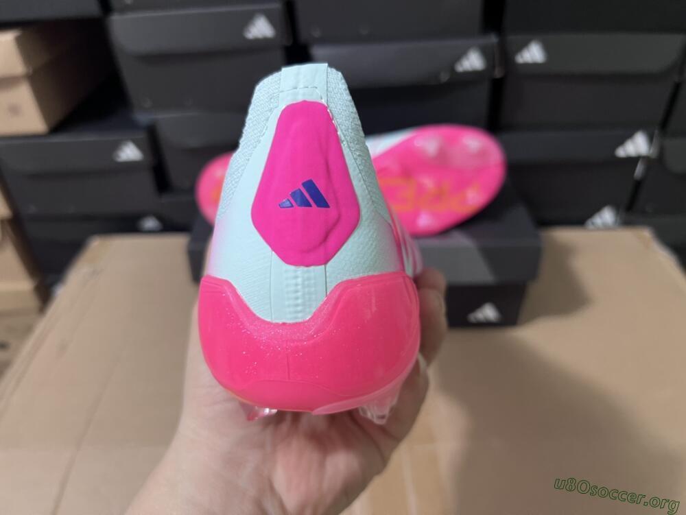 Adidas Predator Elite 24 Laceless FG Football Boots - Jade/Blue/Pink