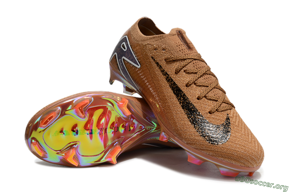 Nike Air Zoom Mercurial Vapor 16 Elite FG Football Boots - Gold/Blue/White 0