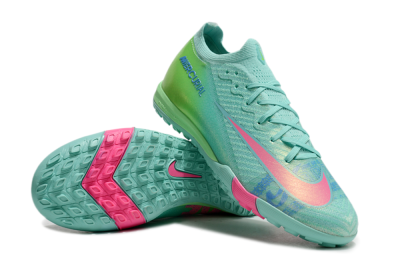 Nike Air Zoom Mercurial Vapor 16 Elite TF Football Shoes - Jade/Pink/Blue