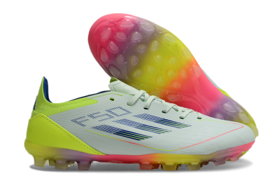 Adidas F50 Elite MG Football Boots - Jade/Blue/Yellow