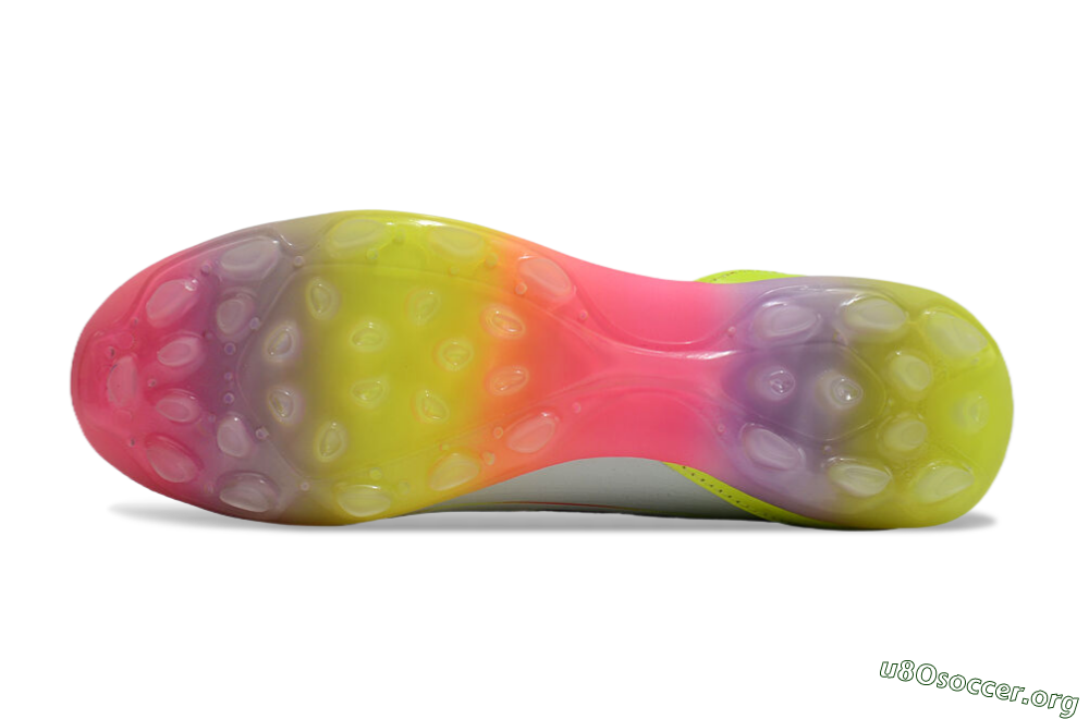 Adidas F50 Elite MG Football Boots - Jade/Blue/Yellow 6