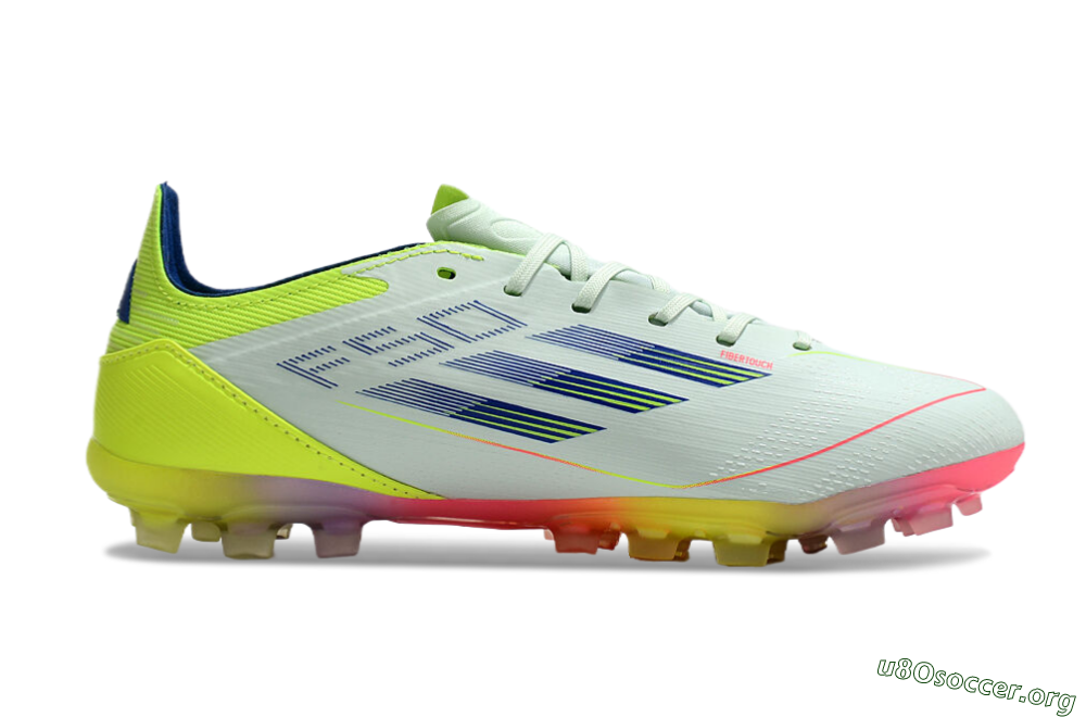 Adidas F50 Elite MG Football Boots - Jade/Blue/Yellow 7