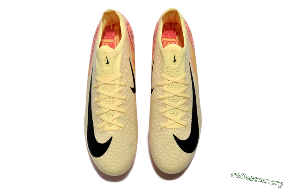 Nike Air Zoom Mercurial Vapor 16 Elite SG Football Boots - Yellow/Black/Red 4