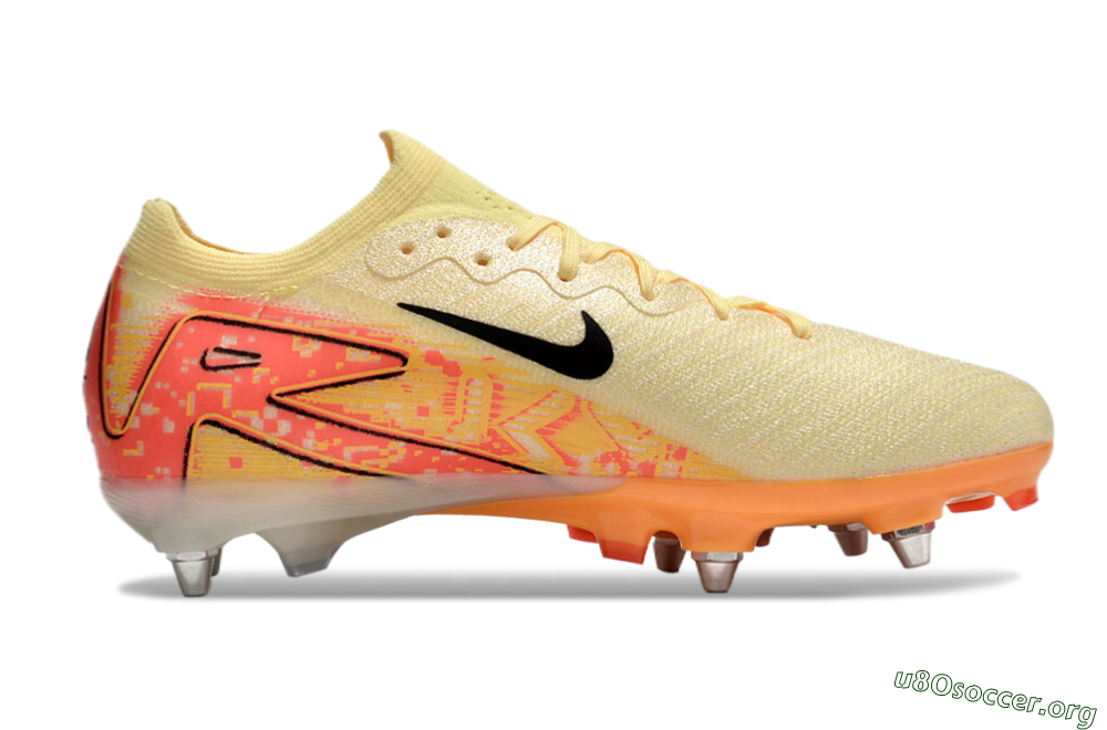 Nike Air Zoom Mercurial Vapor 16 Elite SG Football Boots - Yellow/Black/Red 7